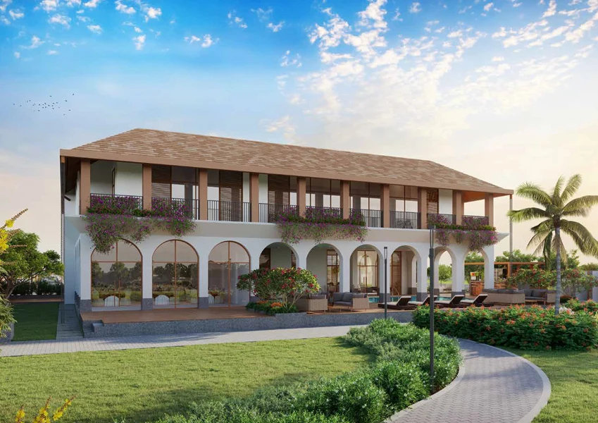 Serenity Green Zones and Social Spaces at Godrej Verdania Estate Indore